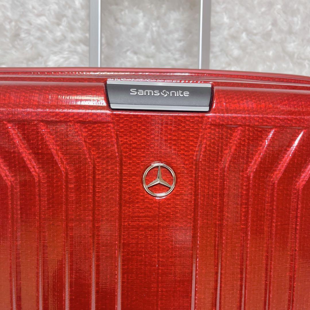 美品　超希少　サムソナイト メルセデス ベンツ ライトボックス 38L スピナー