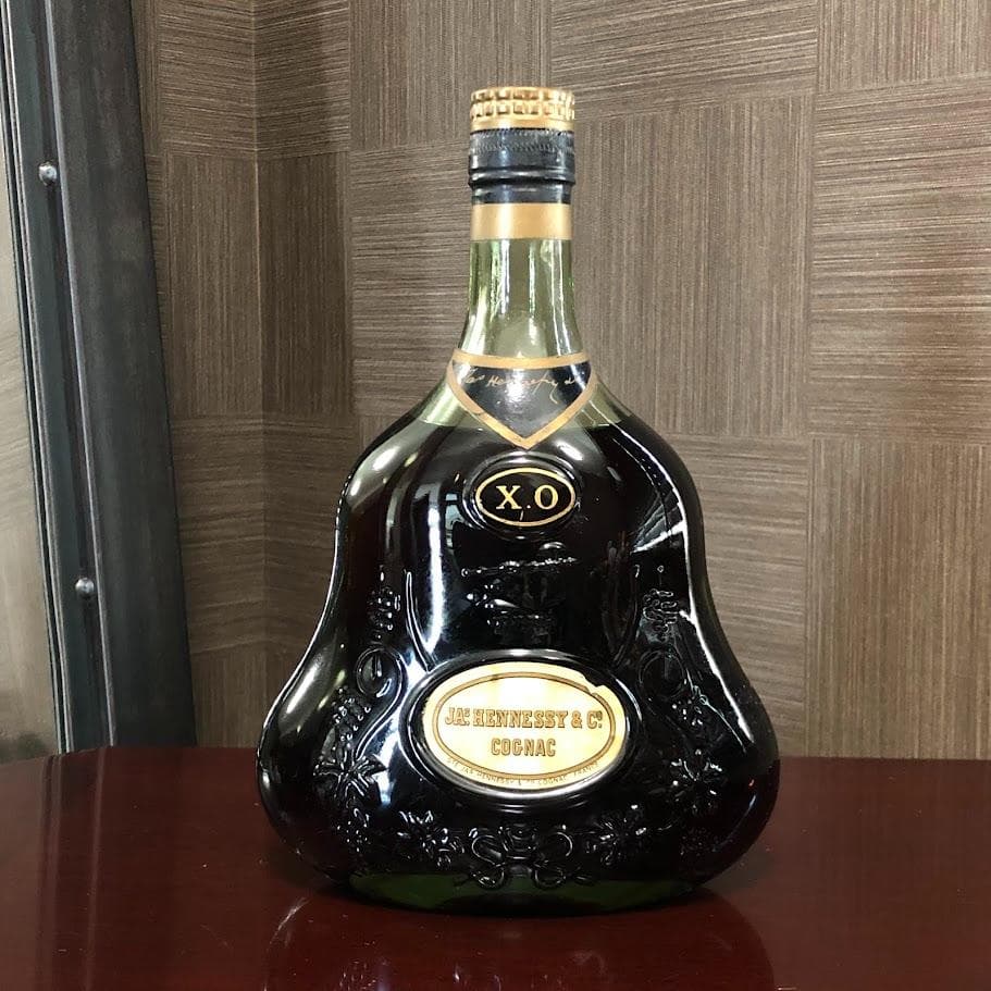 未開栓 ジャズ ヘネシーX.O 金キャップ グリーンボトル 700ml 古酒