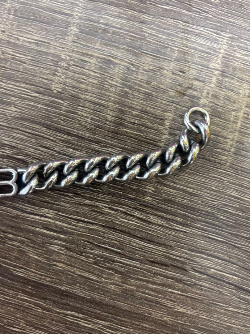 BALENCIAGA シルバーチェーンブレスレット