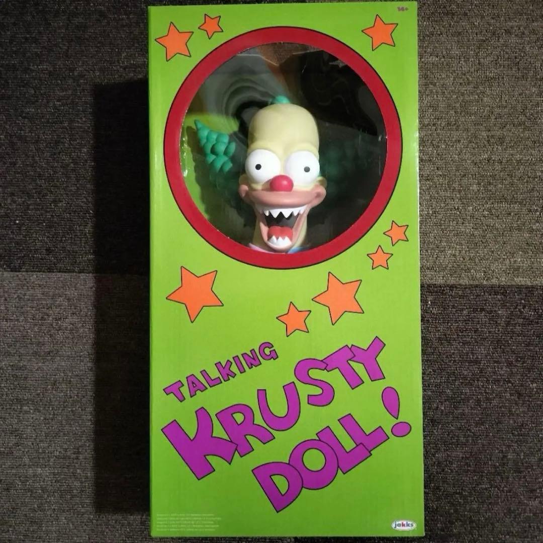 シンプソンズ クラスティ・ザ・クラウン トーキングフィギュア JAKKS