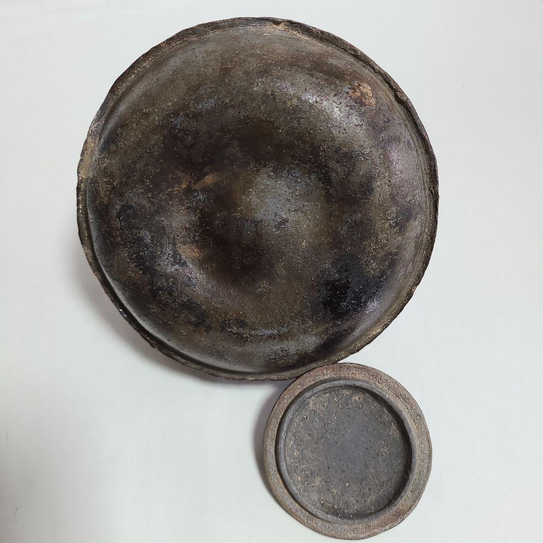 備前焼 茶道具 湯沸かし 陶印なし 青備前 やかん ボーフラ 急須