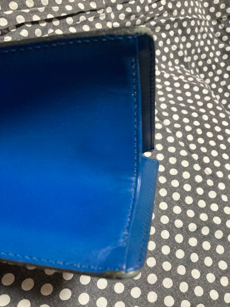 【LOUIS VUITTON】ハンドバッグ　サック トリアングル　エピ　ブルー