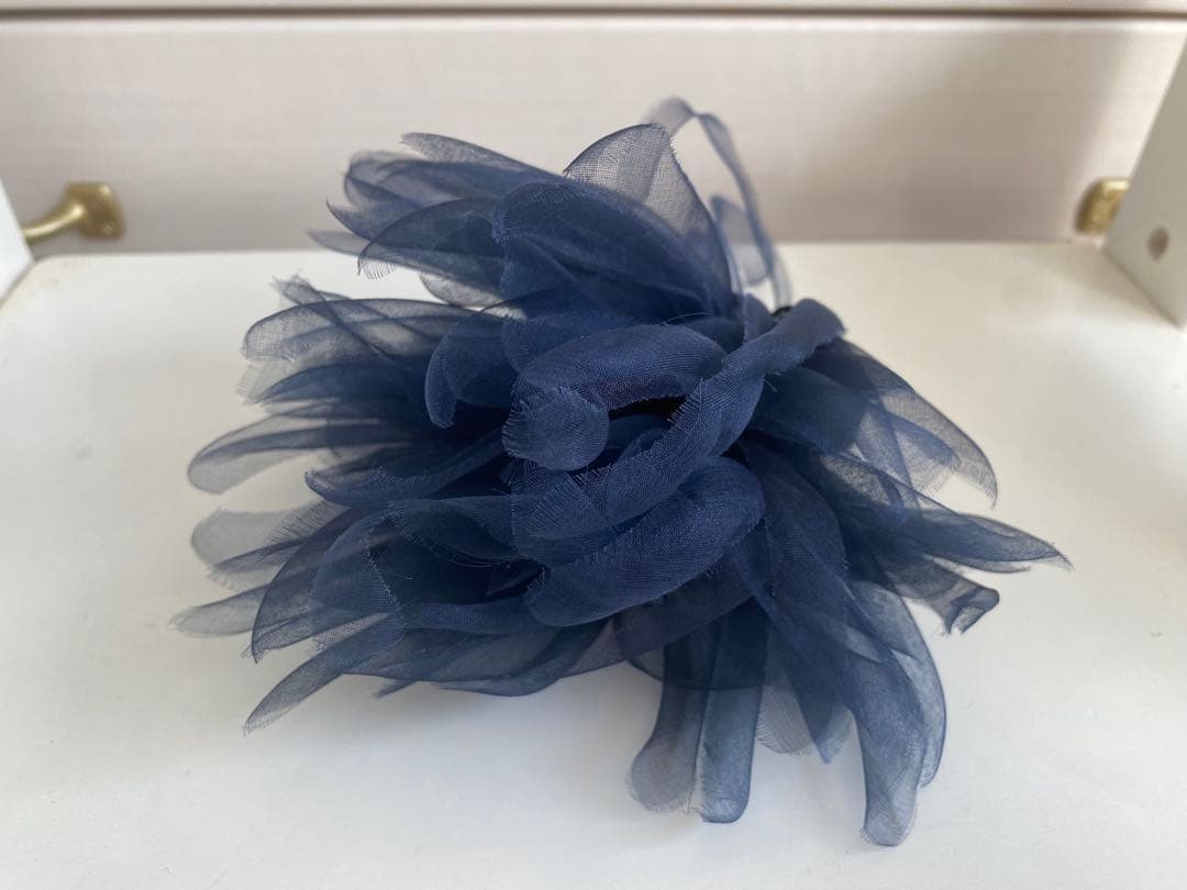 コサージュ VERMEIL ネイビー