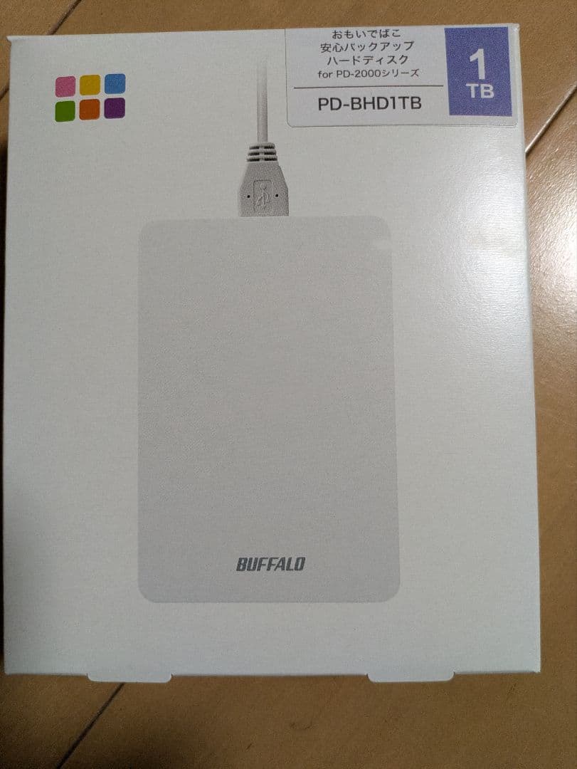 BUFFALO PD-BHD1TB 1TB 外付けハードディスク