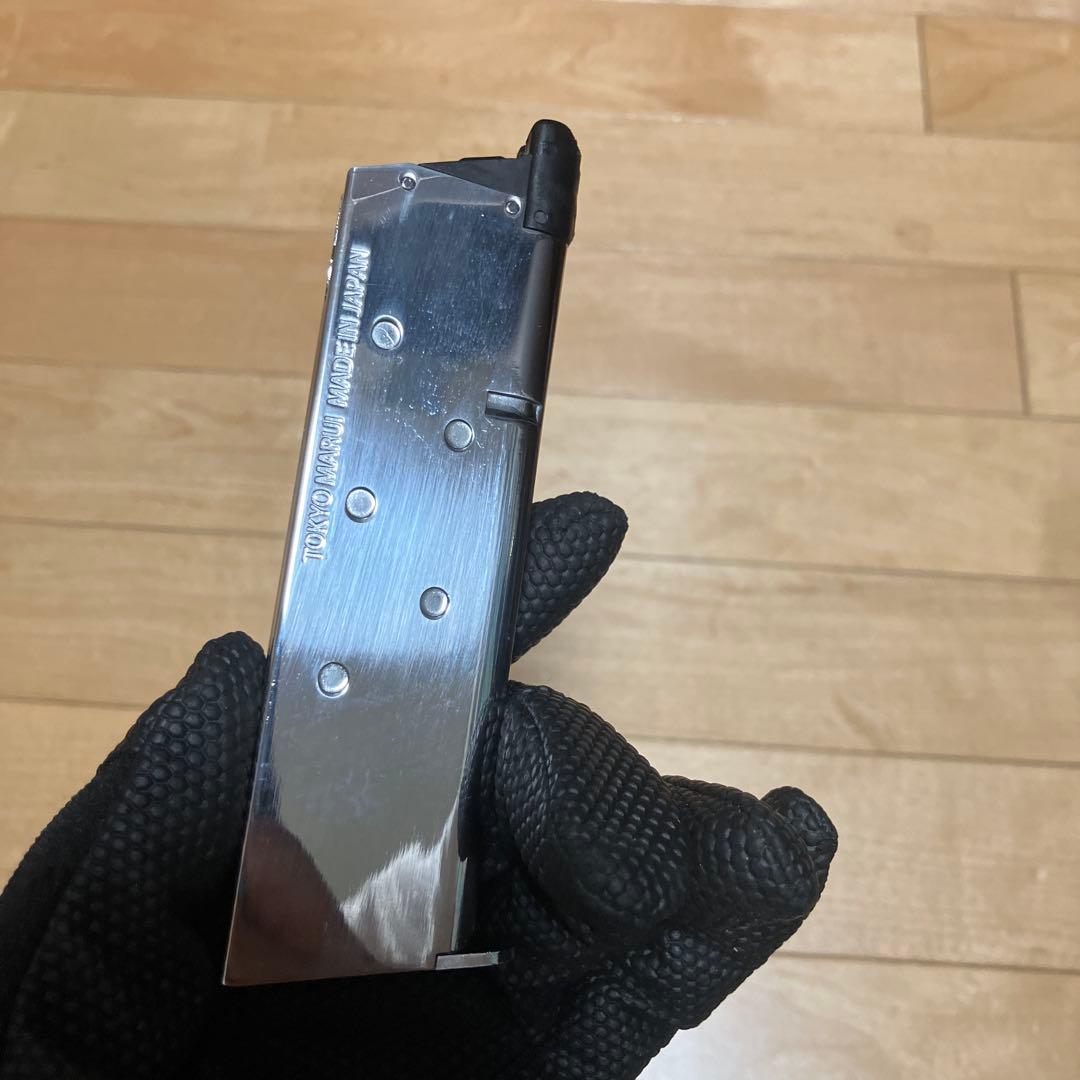 コルトガバメント　COLT Series 70 Nickel Finish