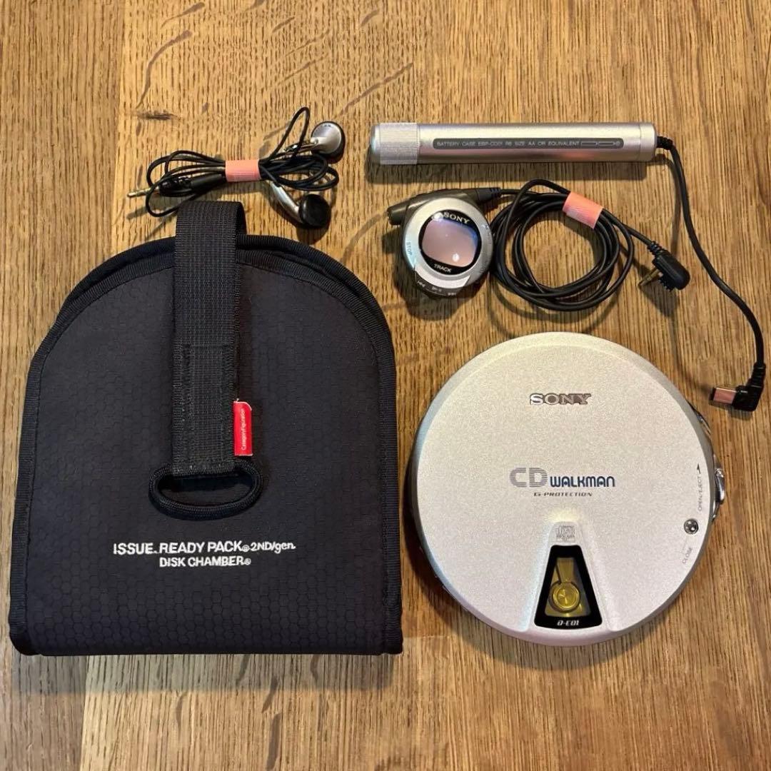 SONY CDwalkman D-E01 Wtaps×Porter ケースセット