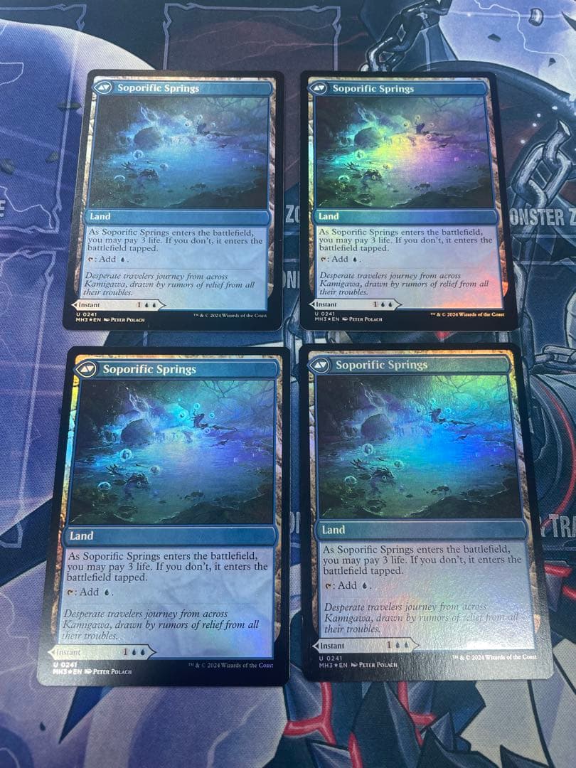 朦朧への没入　Sink into Stupor 4枚セット　foil