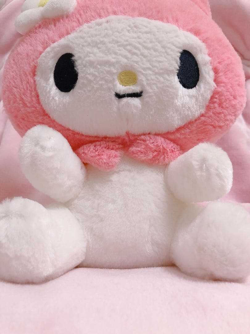 【希少】 マイメロディ ぬいぐるみ ピンク 平成レトロ