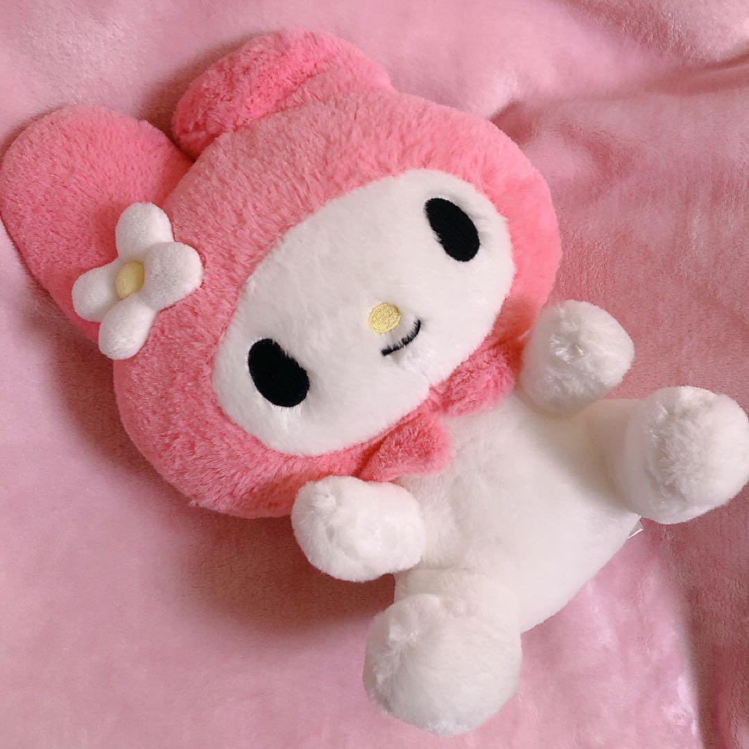 【希少】 マイメロディ ぬいぐるみ ピンク 平成レトロ