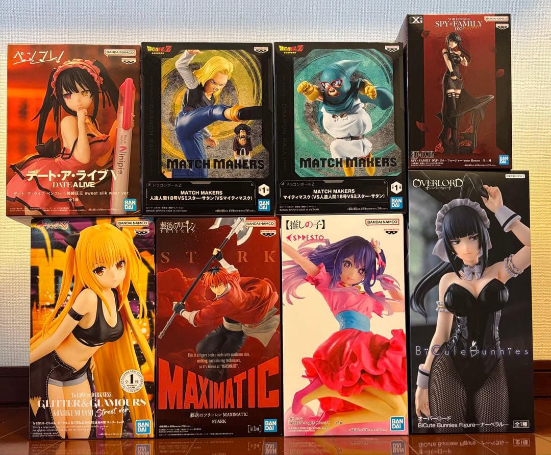 プライズフィギュアまとめ売り 最新含む8体