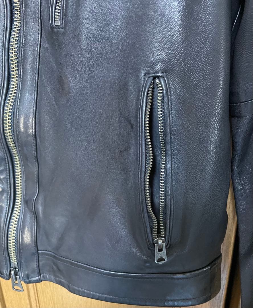 AVIREX（アヴィレックス）シングルライダース羊革ジャケット