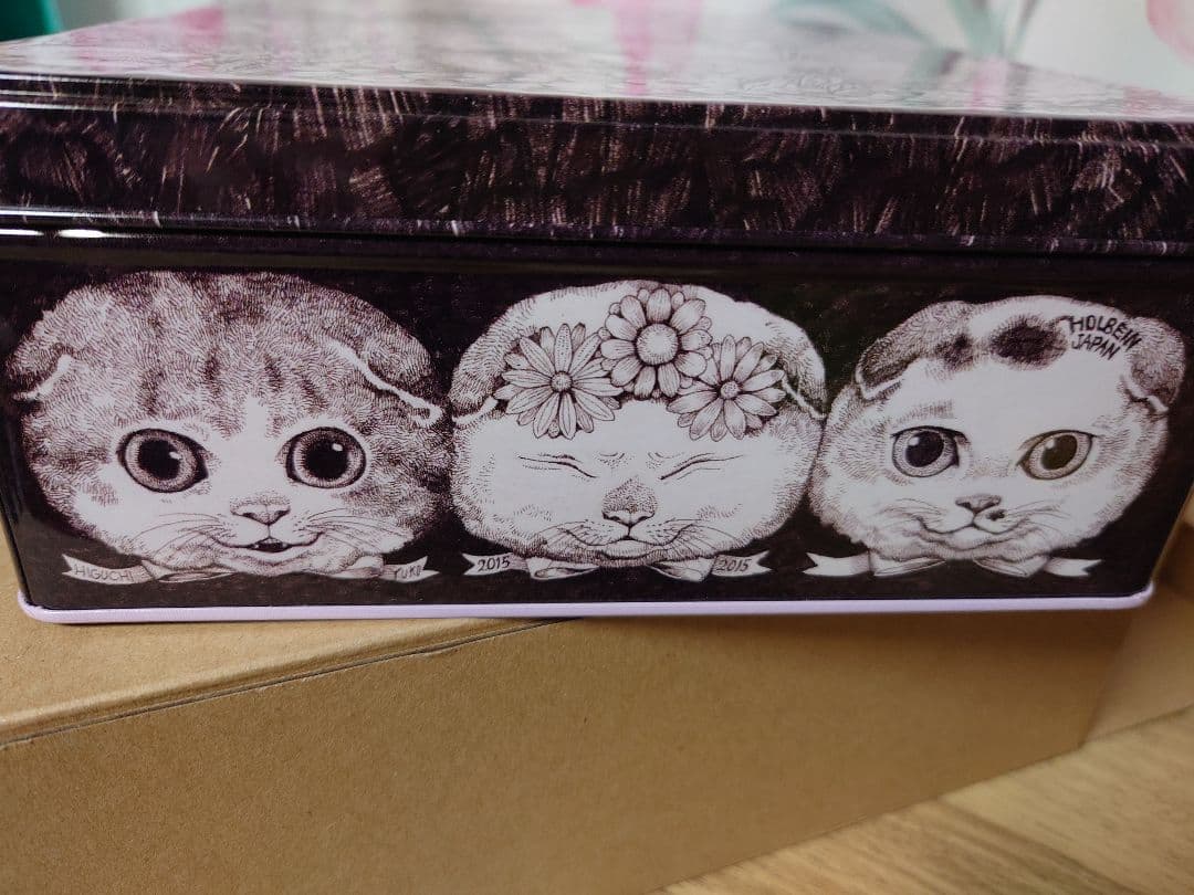 ヒグチユウコ　ホルベインTOOLBOX角缶　タオルハンカチ　　訳ありショルダー…