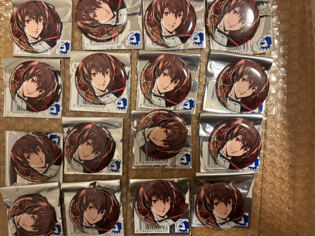 ペルソナ5 コンサート 缶バッジ 明智吾郎 16個