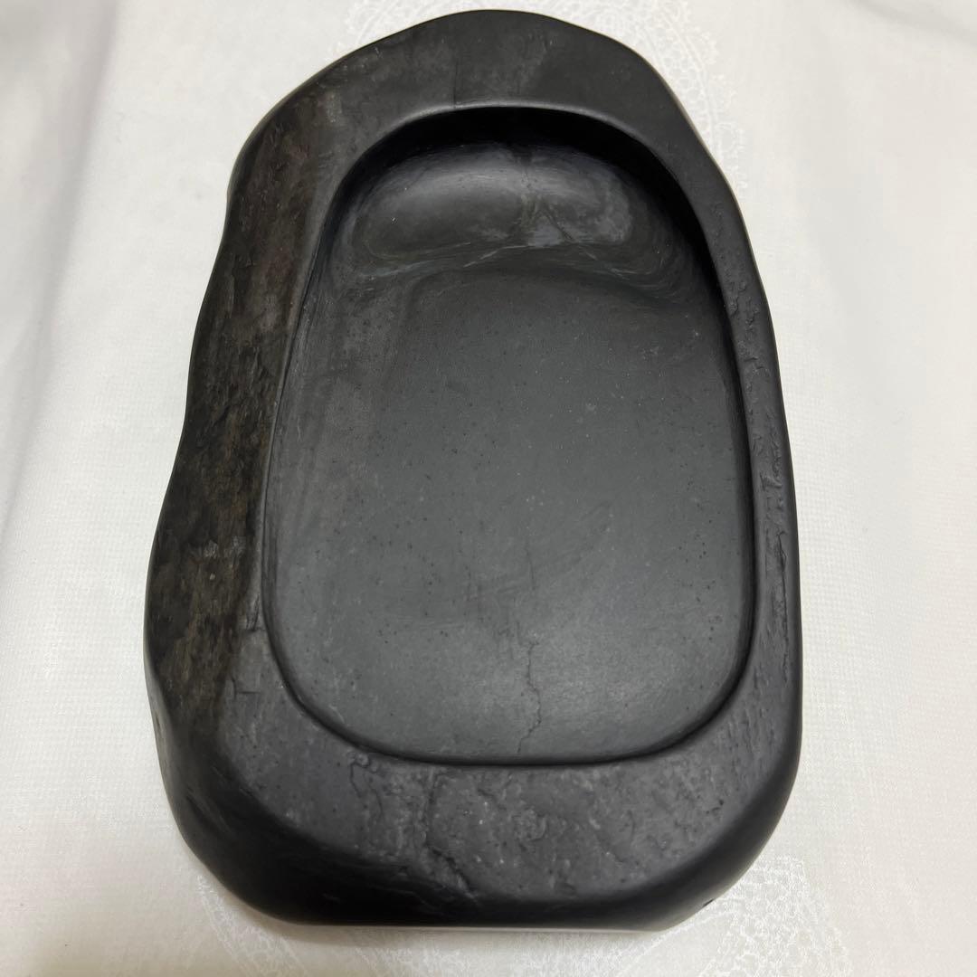 高島虎斑石硯