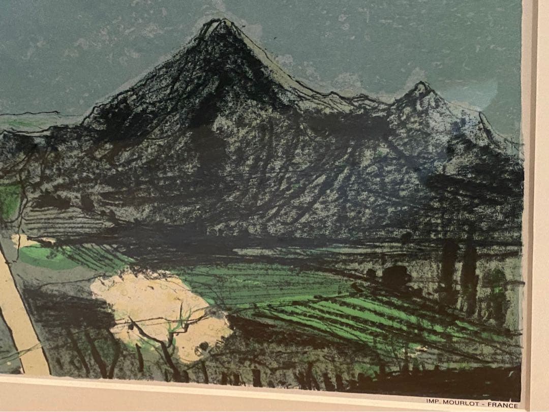 野菜果物＊ジャン•ジャンセン ひまわり 額縁 大判 リトポスター ムロール