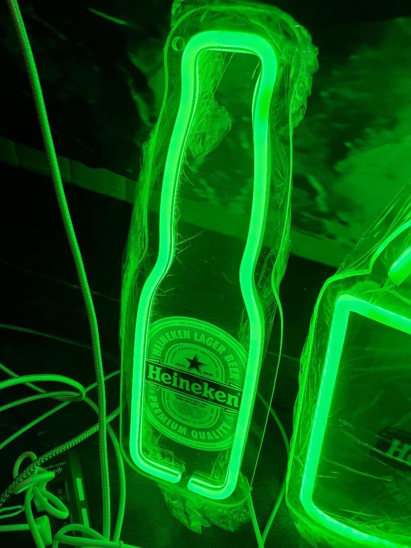 Heineken ネオンライト 3点セット