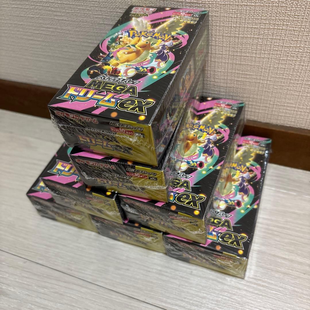 ポケモンカード MEGA ドリームEX 7BOXシュリンク付き