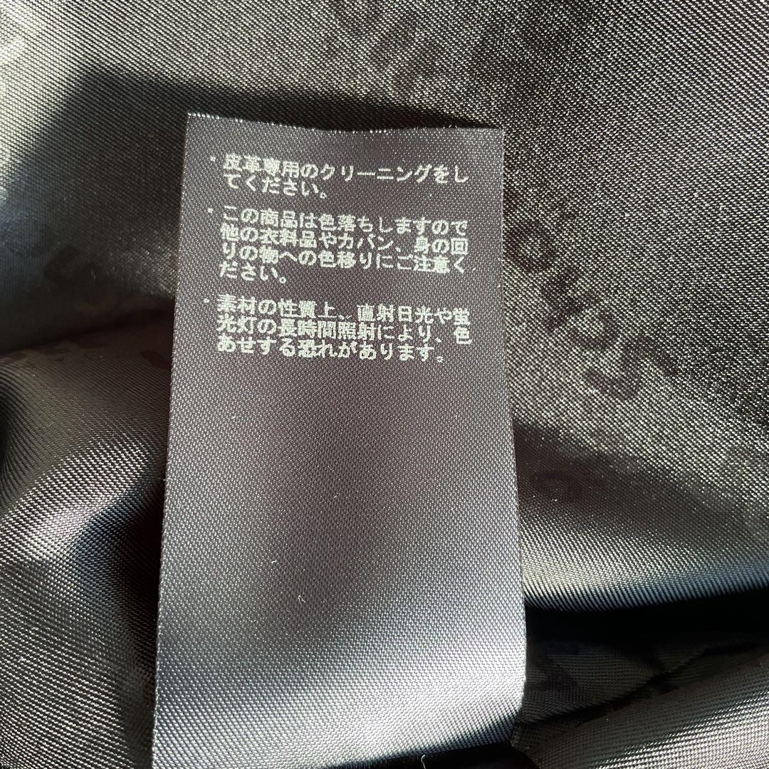 未使用級✨schott レザートラッカージャケット　ライダース　ラムスキン　M