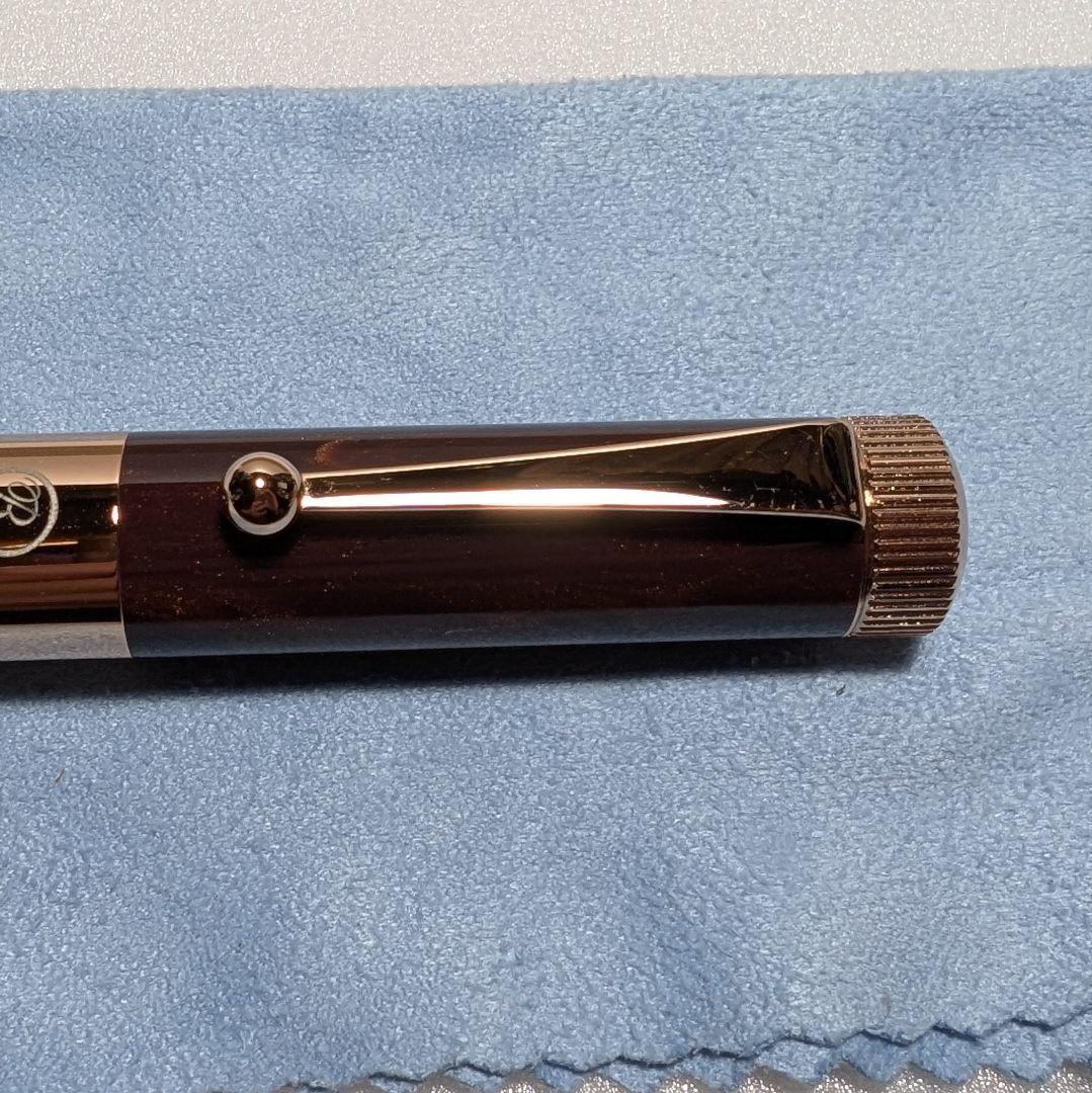 mu-様 伊東屋 ROMEO No.3 万年筆 深紫 Mニブ インクセット