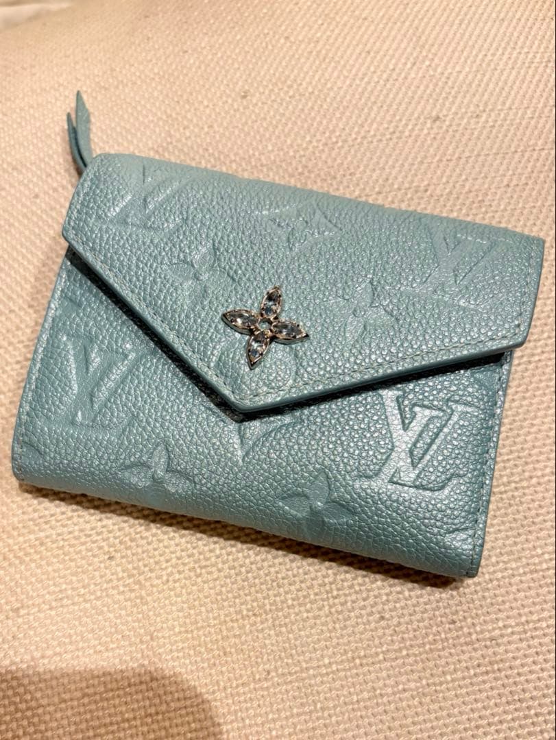 ルイ・ヴィトン　 モノグラムアンプラント 三つ折り財布