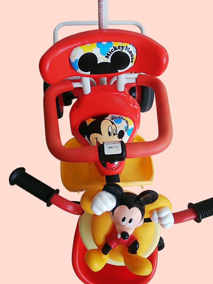 三輪車 アイデス ミッキーマウス ミッキー 赤 レッド