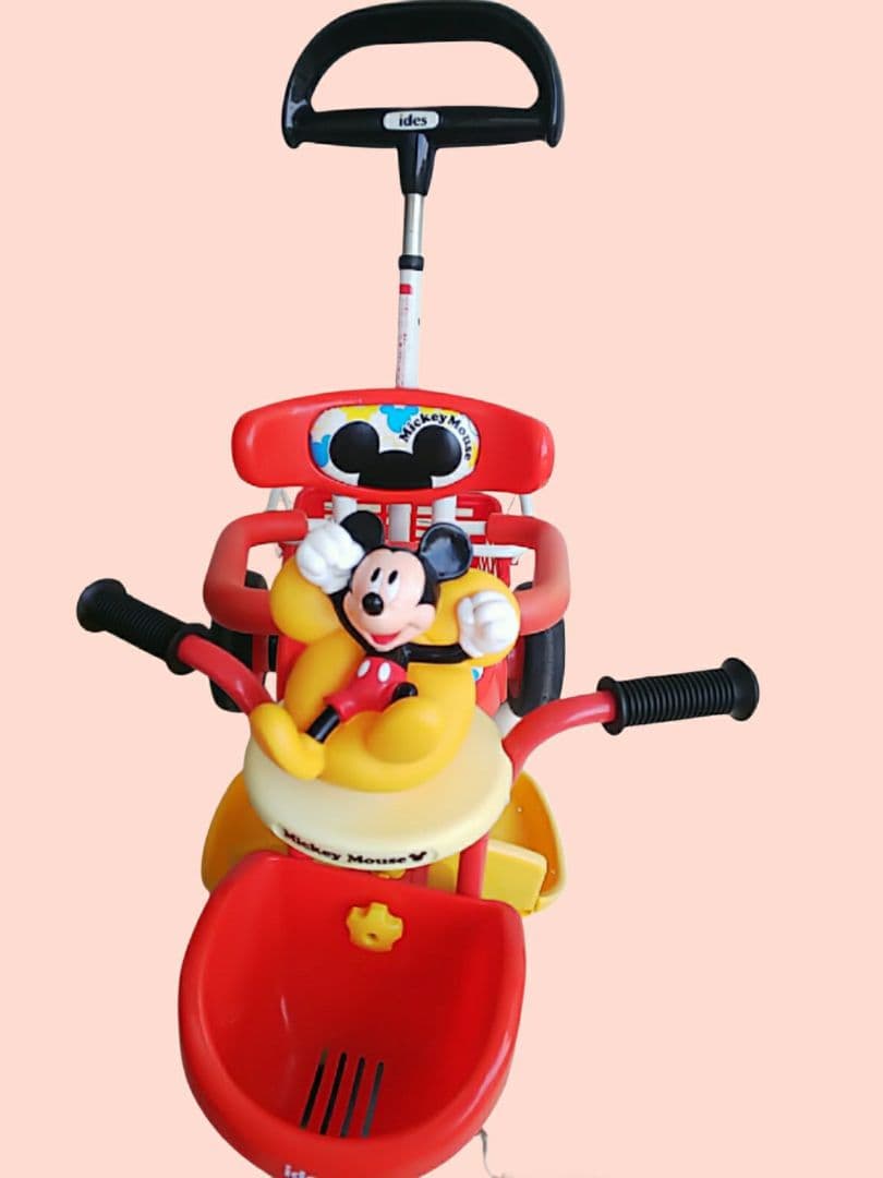 三輪車 アイデス ミッキーマウス ミッキー 赤 レッド