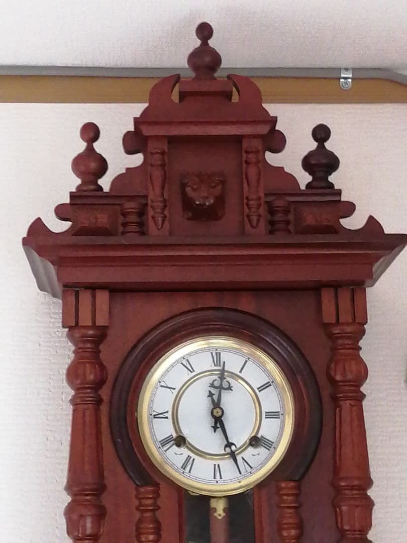 クラシック木製振り子時計