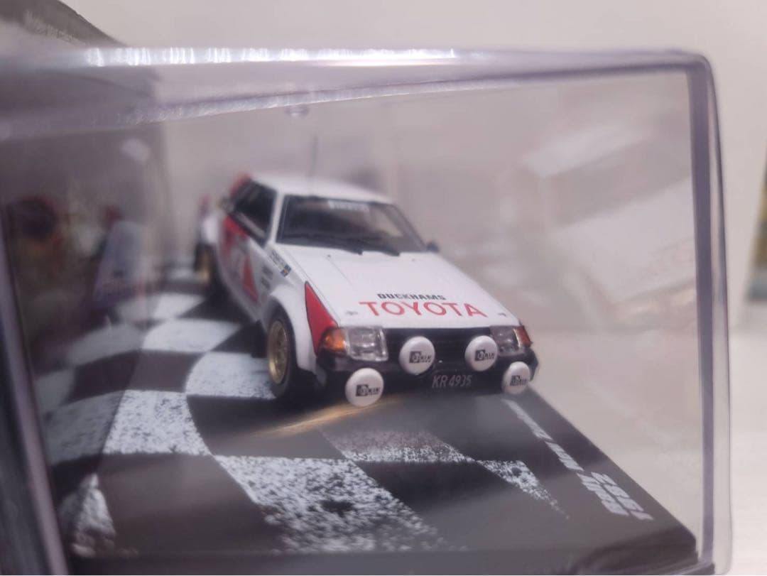 トヨタ セリカ 2000GT #4 ラリーNZ 1982 ワルデガルド 1/43