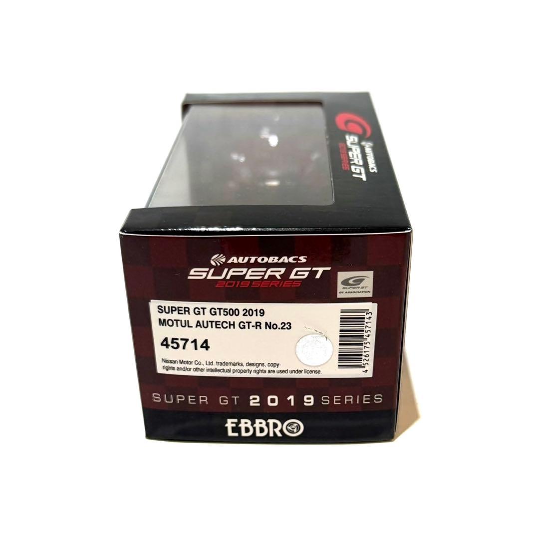 ミニカー SUPER GT 2019 MOTUL AUTECH GT-R No.23