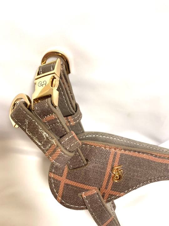 ペット　犬　ハーネス　リード　革