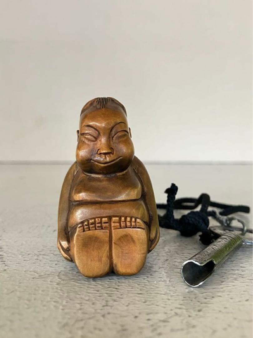 ビリケン　根付　鍵