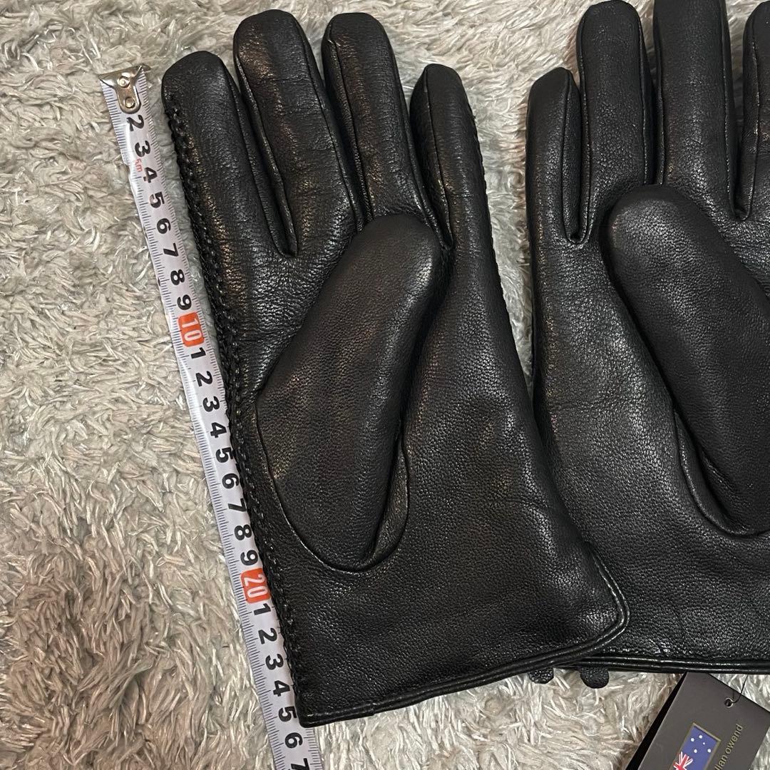 土日割引本革【新品未使用】タグ付　UGG レザーグローブ　メンズ　レディース　黒