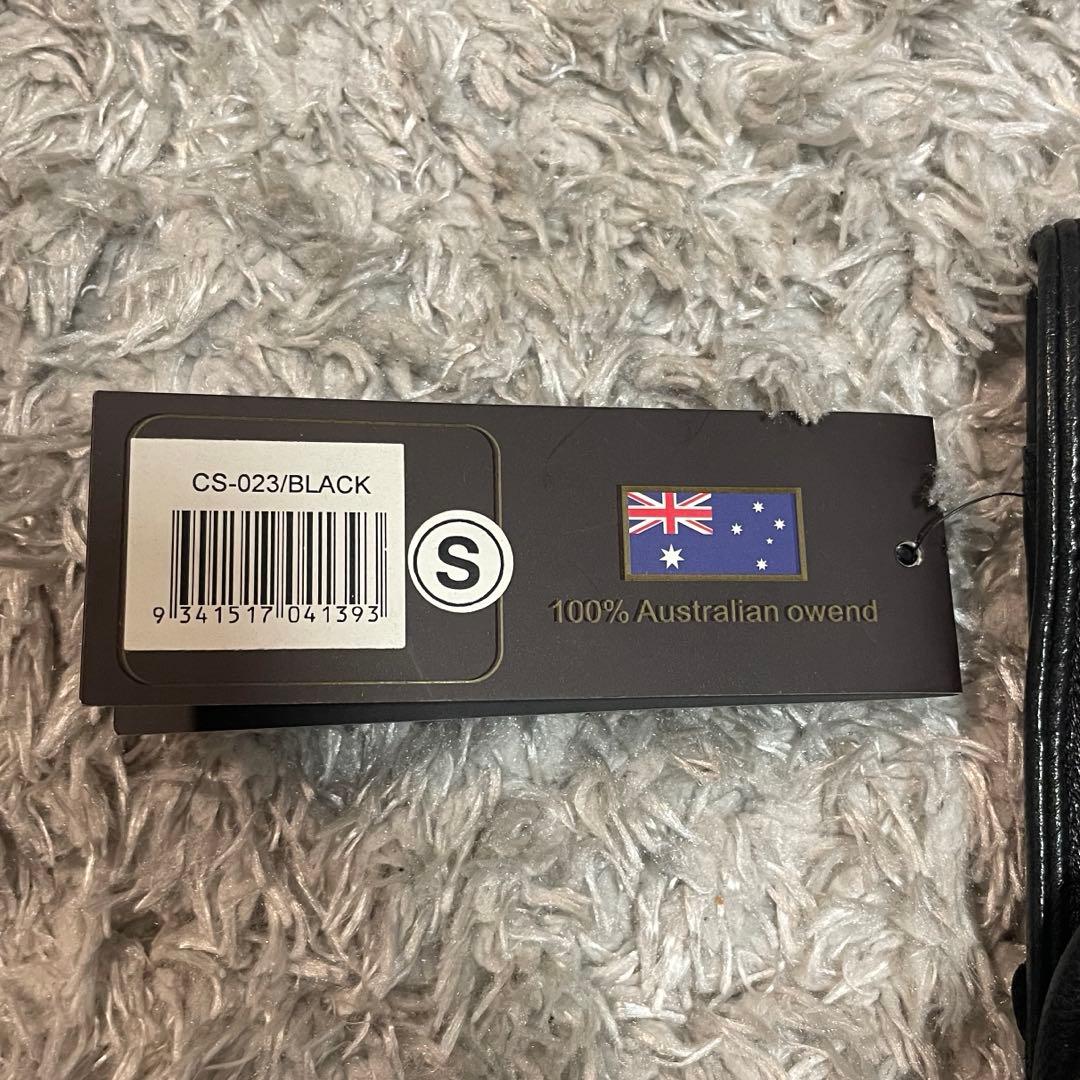 土日割引本革【新品未使用】タグ付　UGG レザーグローブ　メンズ　レディース　黒