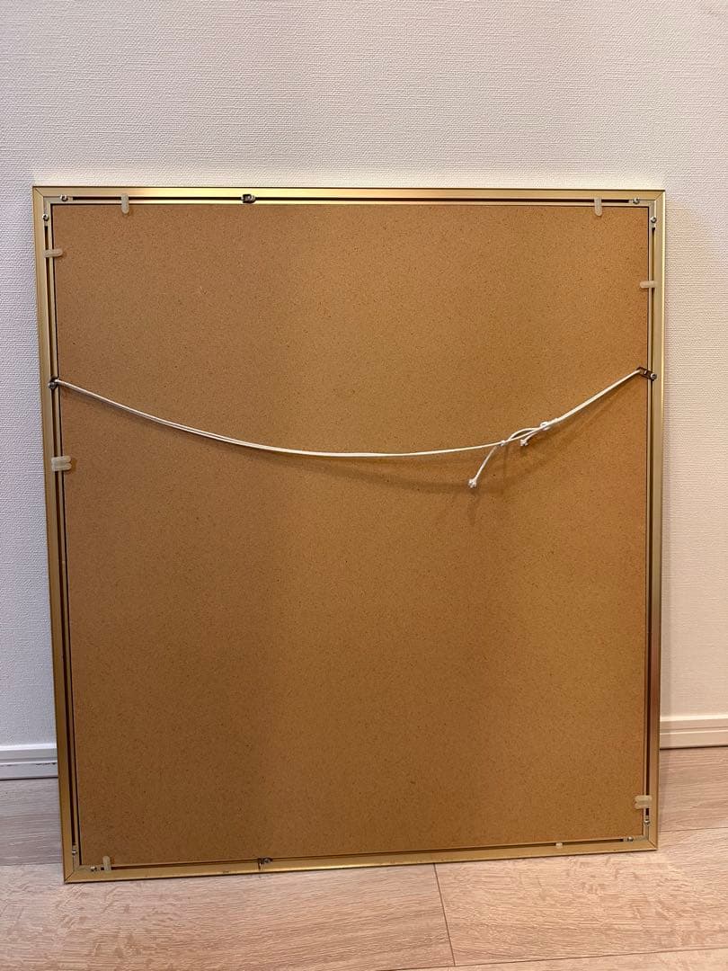 水彩画原画額装　パリの景色