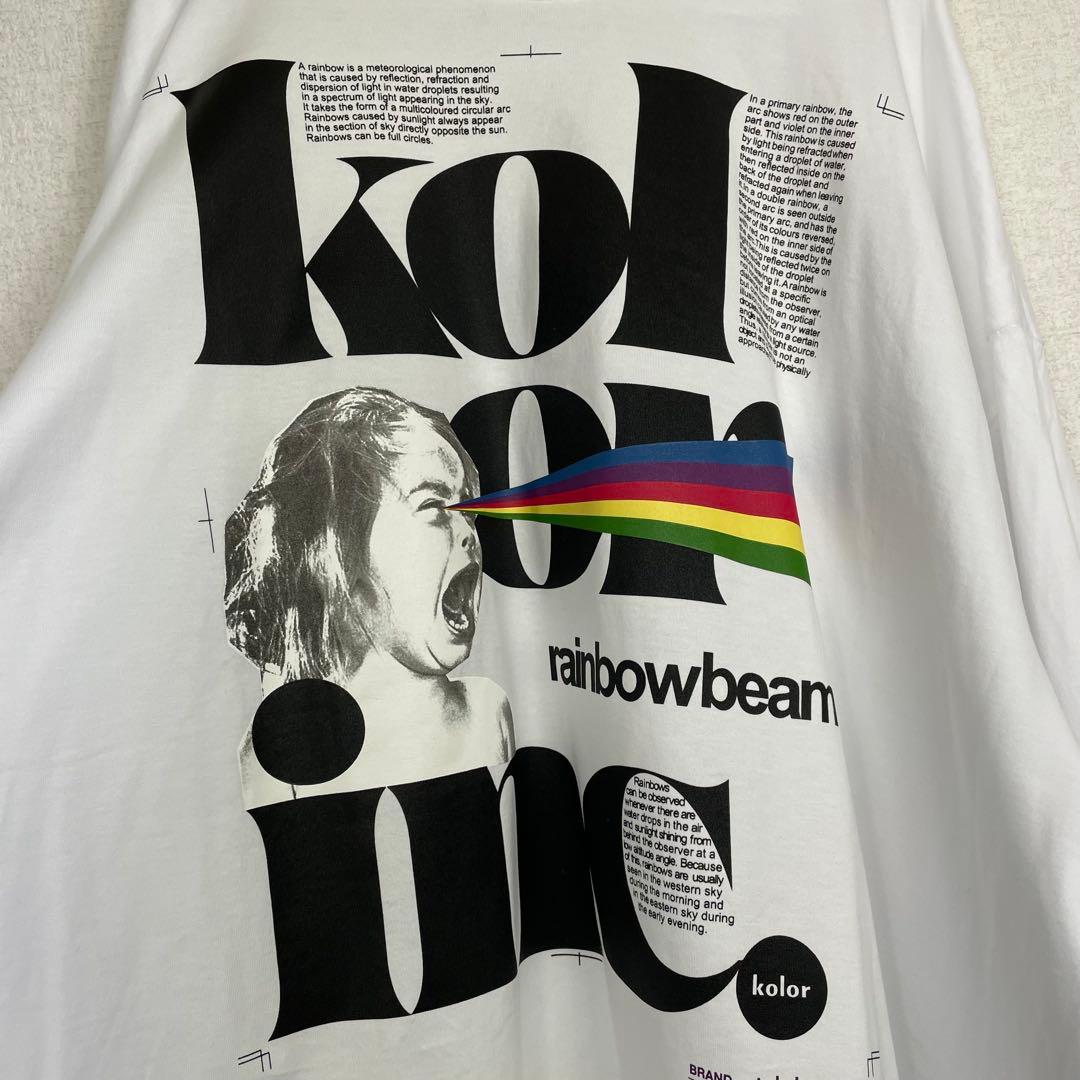 25AW kolor BEACON カラービーコン Tシャツ　カットソー　2