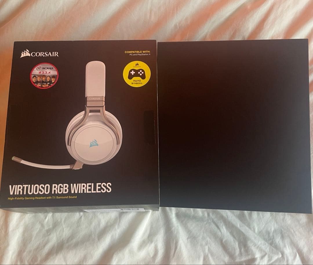 Corsair Virtuoso RGB Wireless ホワイト　パール
