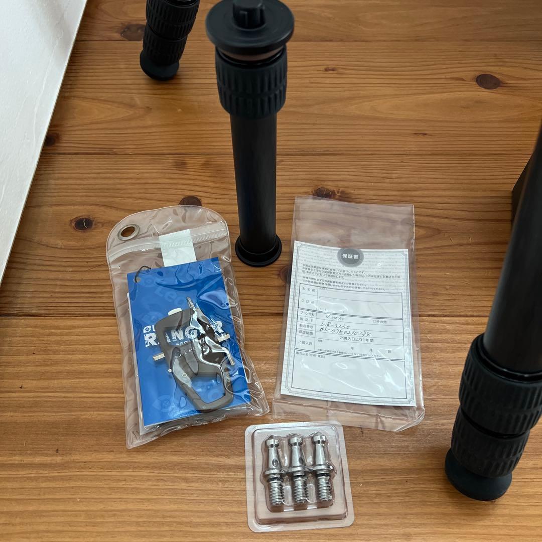 レオフォト Leofoto LS-323C 三脚＆レベリングベース付き