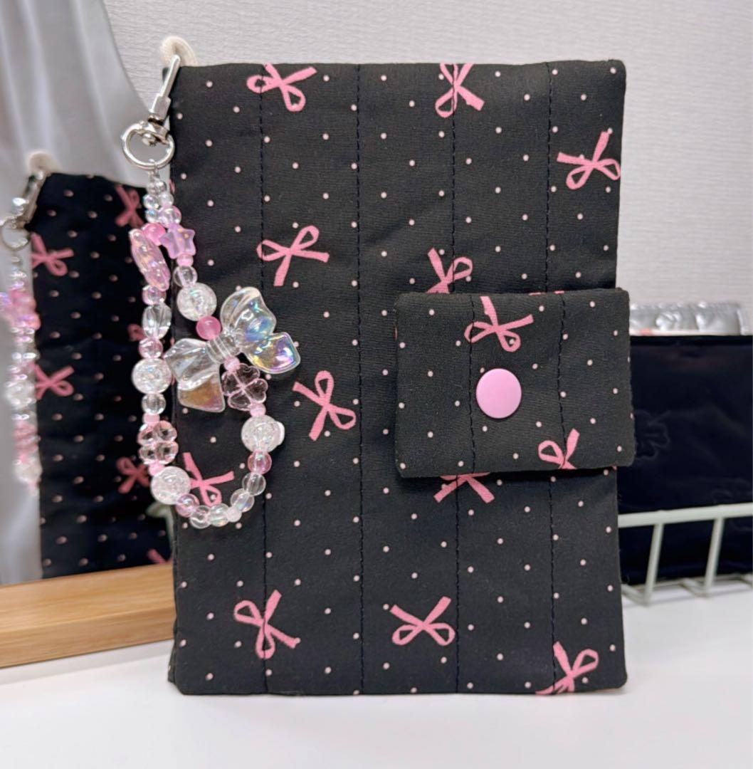 black.crabe05 韓国バインダーカバー ブックカバー 2点