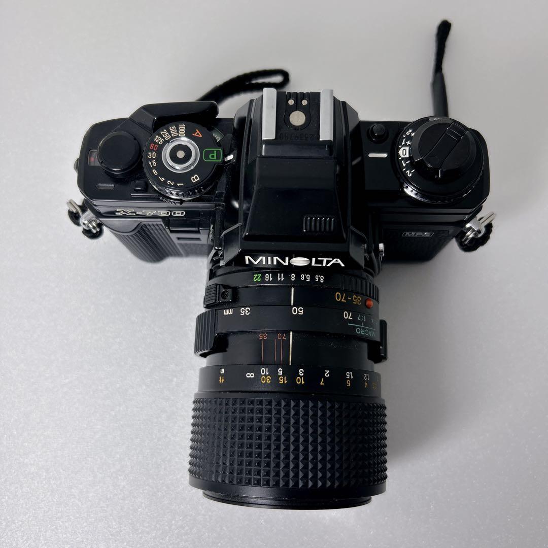 【美品】MINOLTA X-700　フィルムカメラ