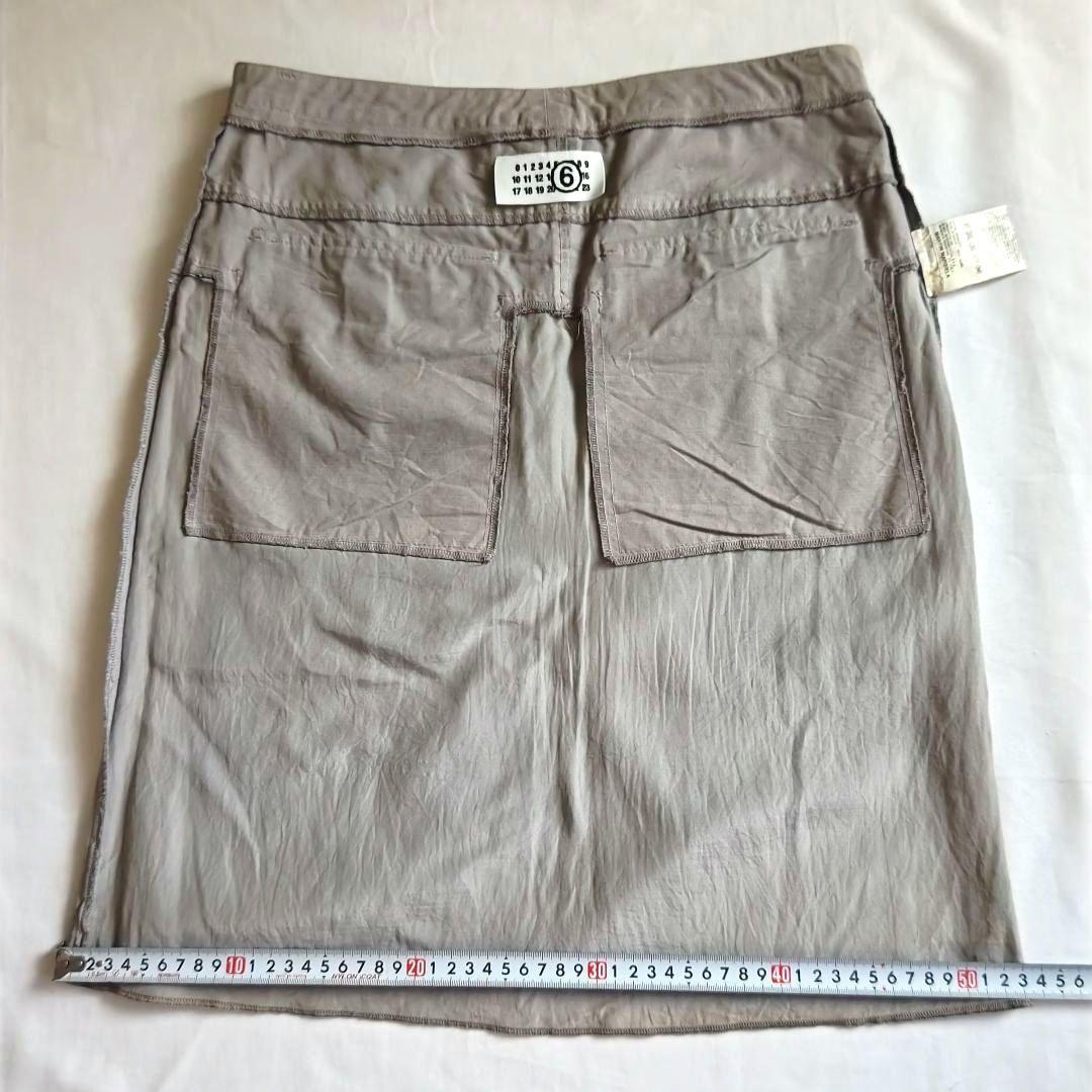 マルタン・マルジェラ　6 スカート　ここのえ期　異素材　ビンテージ