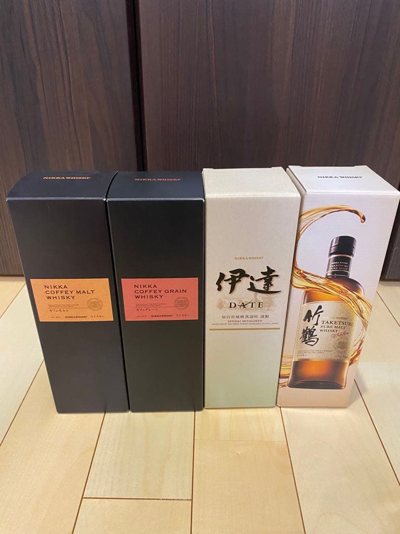 NIKKAウイスキー 4本セット