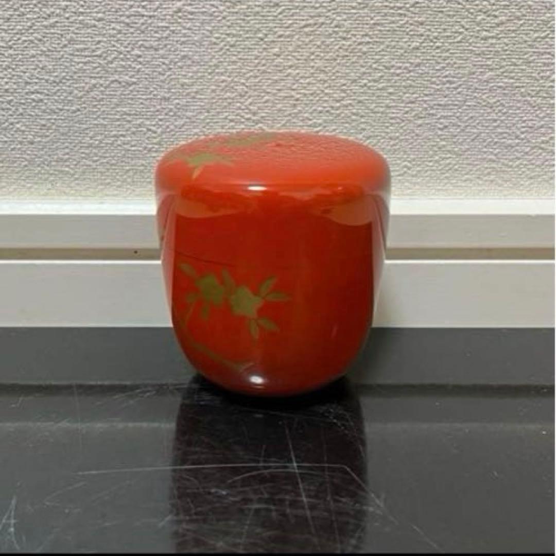 立雛蒔絵朱中棗　茶道具懐石茶碗鵬雲斎茶碗坐忘斎淡々斎即中斎而妙七事式水屋道具茶碗