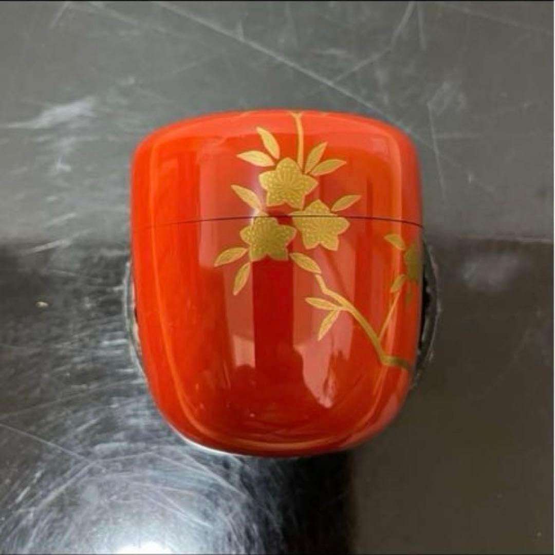 立雛蒔絵朱中棗　茶道具懐石茶碗鵬雲斎茶碗坐忘斎淡々斎即中斎而妙七事式水屋道具茶碗