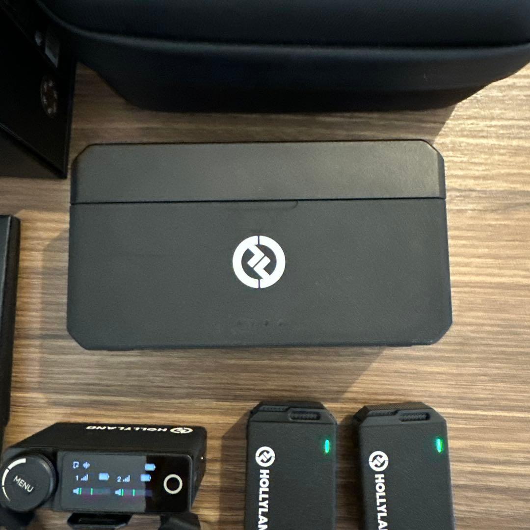 【ほぼ未使用】HOLLYLAND LARK MAX ワイヤレスマイクシステム