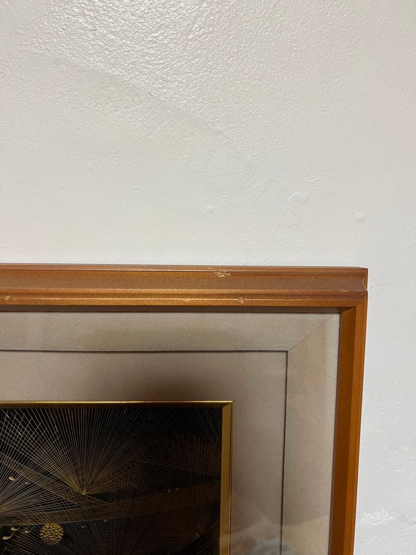 漆芸アート作品 金色と黒色　輪島塗　ひょうたん　瓢箪