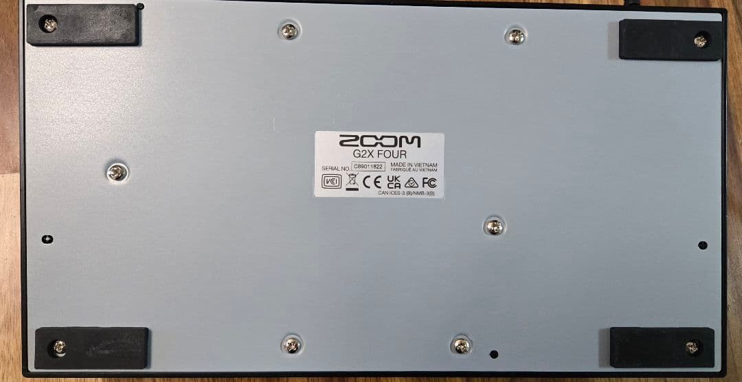 ZOOM G2X FOUR ギターマルチエフェクター IR搭載 79種エフェクト