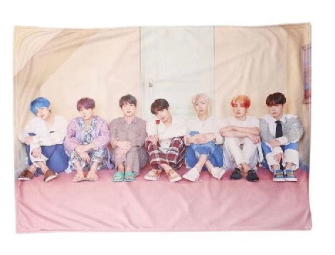 BTS 公式 ポップアップストア HOUSE OF BTS ブランケット