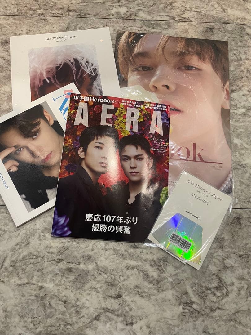 SEVENTEEN バーノン 雑誌