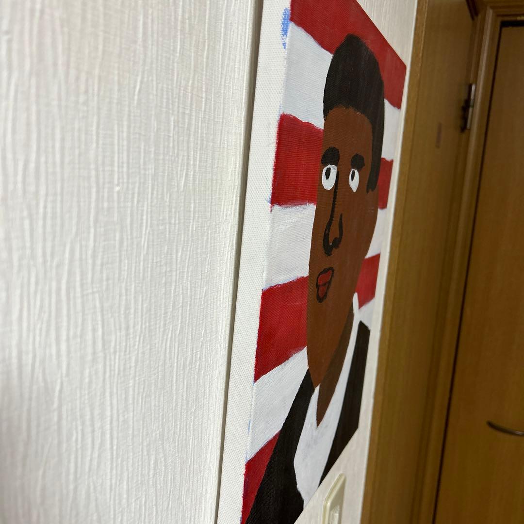 激レア　1of1 オバマ　アート　絵画
