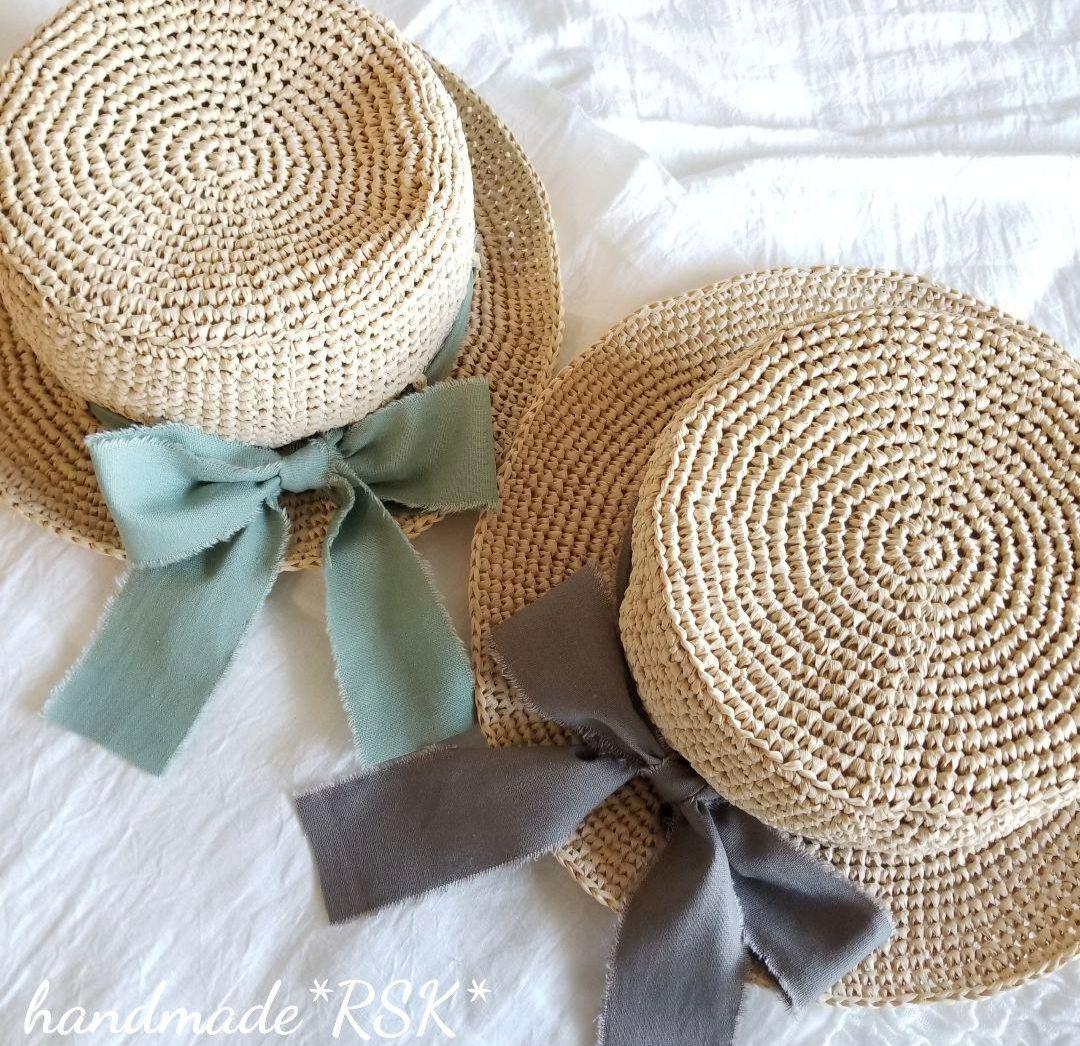 vawvaw様オーダーページ　カンカン帽　ハンドメイド